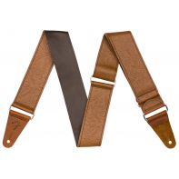 Гитарный ремень FENDER STRAP 2" TOOLED LEATHER BROWN